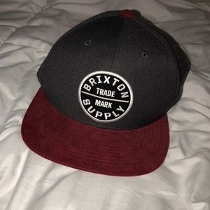 brixton snapback hat